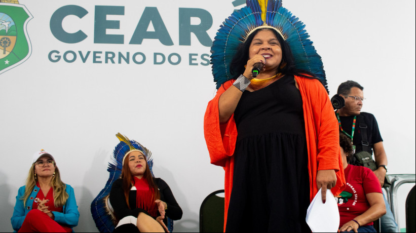 MINISTRA Sônia Guajajara